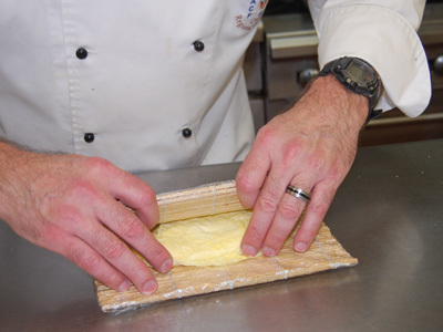 Chef Pilat rolls Japanese omelet.jpg